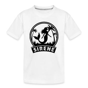 Sirene - T-shirt bio Premium Enfant - blanc - Devant