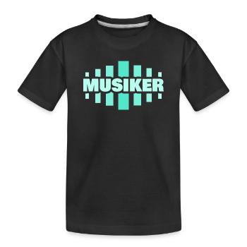 Métier Musicien - T-shirt bio Premium Enfant - noir - Devant