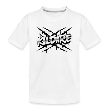 Comté de Kildare, Irlande - T-shirt bio Premium Enfant - blanc - Devant