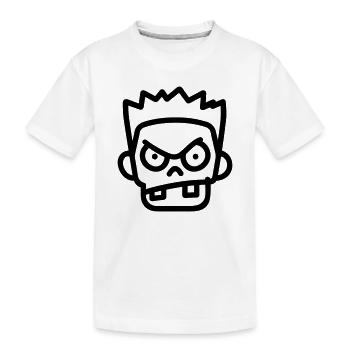 zombie - T-shirt bio Premium Enfant - blanc - Devant