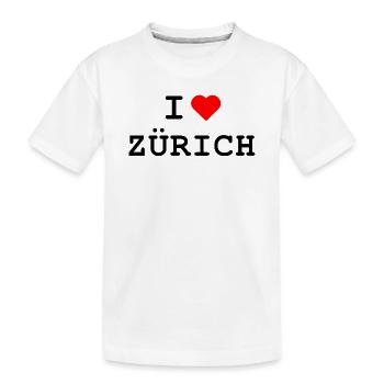 J’adore Zurich - j’adore Zurich - T-shirt bio Premium Enfant - blanc - Devant