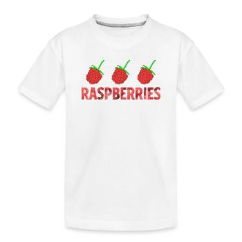 FRÂNEES - T-shirt bio Premium Enfant - blanc - Devant