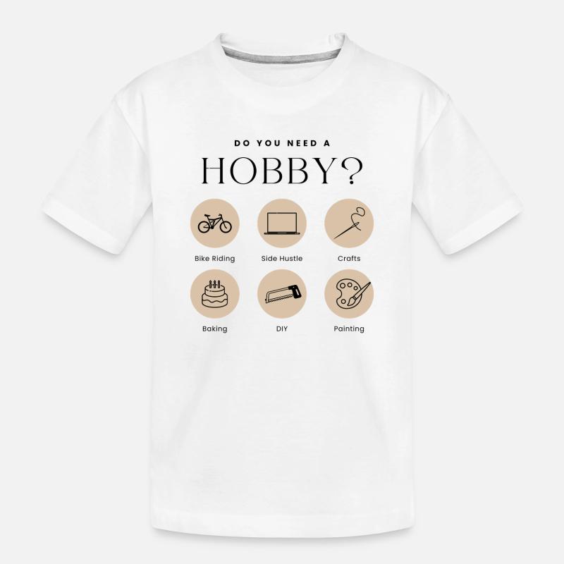 Hobby Mode On - T-shirt bio Premium Enfant - blanc