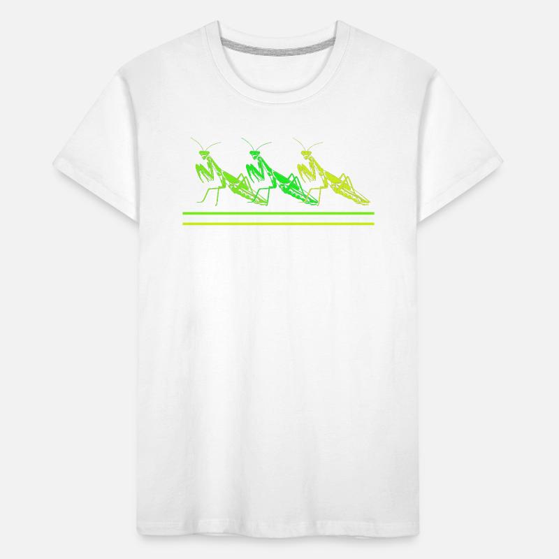 Mantis Gottesanbeter Gottesanbeterin Kinder Premium Bio T-Shirt