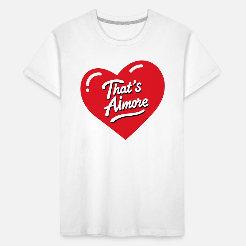 C’est le jeu de mots « AiMore » avec elle T-shirt bio Premium Enfant