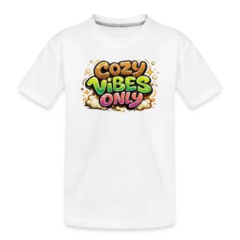 Ambiances chaleureuses uniquement - T-shirt bio Premium Enfant - blanc - Devant