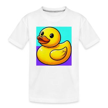 Caneton Canard Canard Canard - T-shirt bio Premium Enfant - blanc - Devant