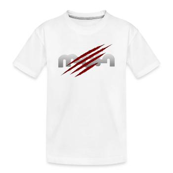 Bonjour - T-shirt bio Premium Enfant - blanc - Devant