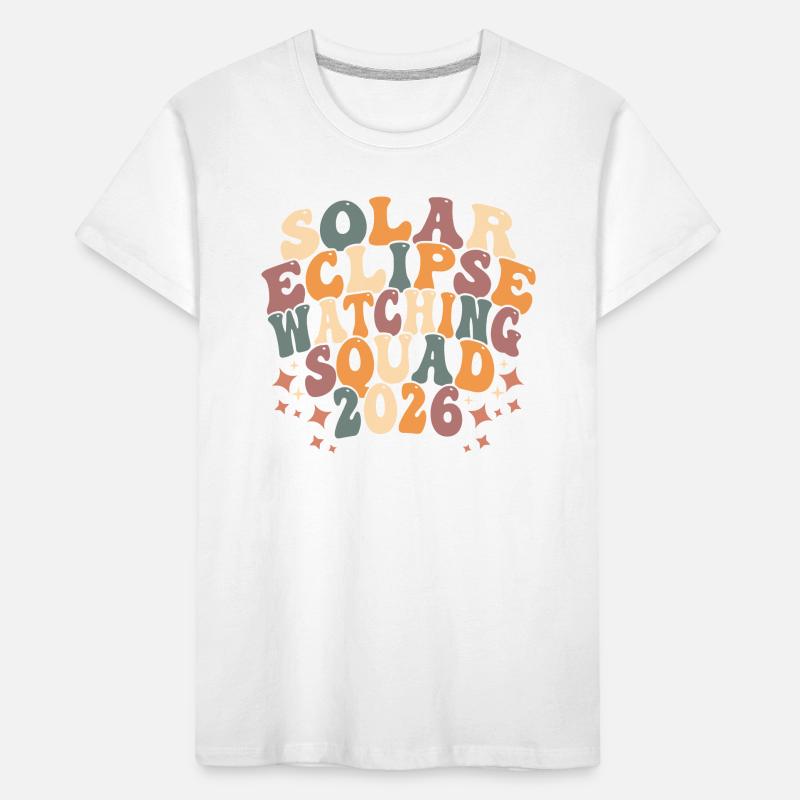 Solar Eclipse Squad 2026 Kinder Premium Bio T-Shirt