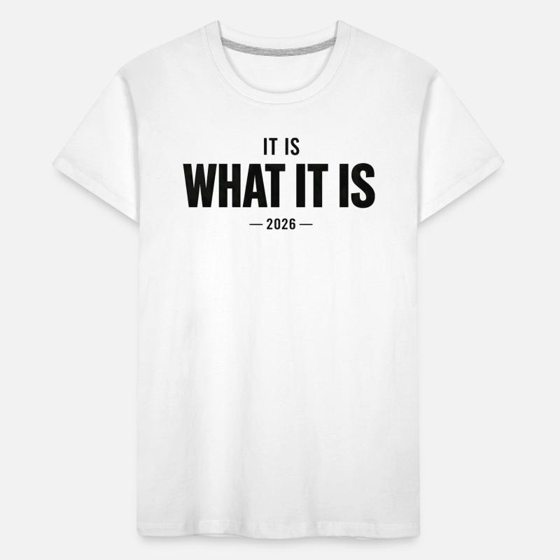 C’est ce que c’est 2026 T-shirt bio Premium Enfant