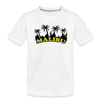 Malibu Skyline - T-shirt bio Premium Enfant - blanc - Devant
