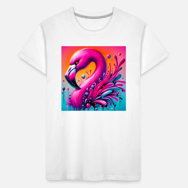 Flamingo Kinder Premium Bio T-Shirt