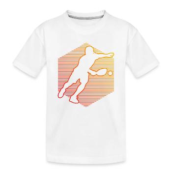 Idée de joueur de pickleball pour les fans d’athlètes de pickleball - T-shirt bio Premium Enfant - blanc - Devant