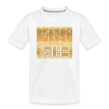 Heimat 1960 - Kinder Premium Bio T-Shirt - Weiß - Vorne