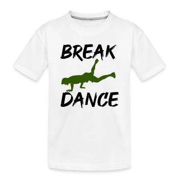 Breakdance - T-shirt bio Premium Enfant - blanc - Devant