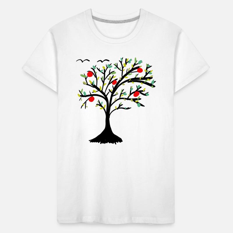 Apple Tree Tree Garden Apple Kids' Premium Organic T-Shirt
