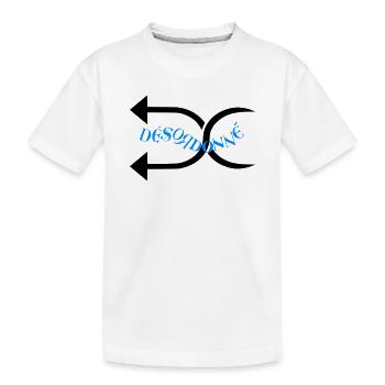 Entschuldigung - Kinder Premium Bio T-Shirt - Weiß - Vorne