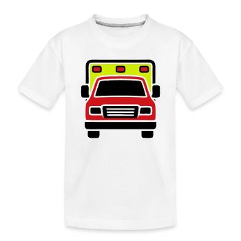 Ambulance Ambulance Front - T-shirt bio Premium Enfant - blanc - Devant