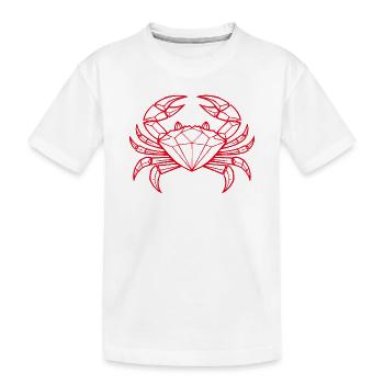 Cancer – Protection et force - T-shirt bio Premium Enfant - blanc - Devant