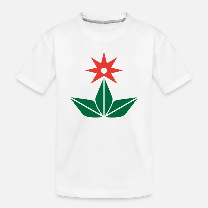 Astroflora_zero - Kinder Premium Bio T-Shirt - Weiß