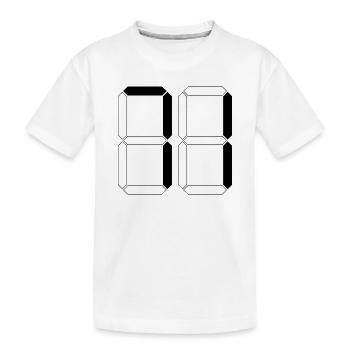 NUMÉRO 71 Soixante-et-onze Cadeaux Numérique - T-shirt bio Premium Enfant - blanc - Devant