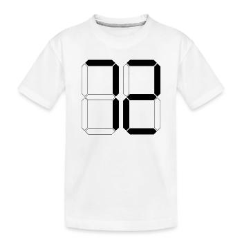 NUMÉRO 72 Soixante-douze Cadeaux Numériques - T-shirt bio Premium Enfant - blanc - Devant