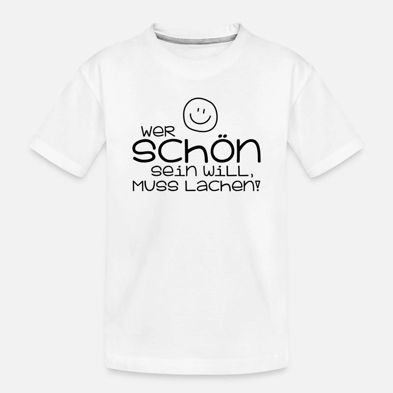 Schön - Kinder Premium Bio T-Shirt - Weiß