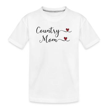 Maman de campagne - T-shirt bio Premium Enfant - blanc - Devant
