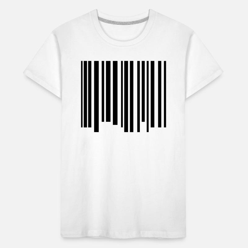 code barres T-shirt bio Premium Enfant