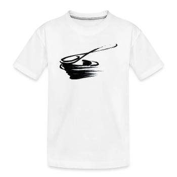 cuillère 01 - T-shirt bio Premium Enfant - blanc - Devant