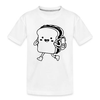 Sandwich Kawaii - T-shirt bio Premium Enfant - blanc - Devant