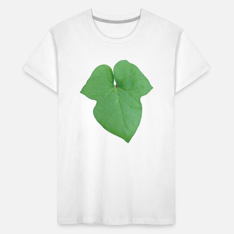 Green_Leaf_-_Tiny_Red_Spider T-shirt bio Premium Enfant