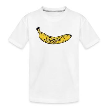 Banane - T-shirt bio Premium Enfant - blanc - Devant
