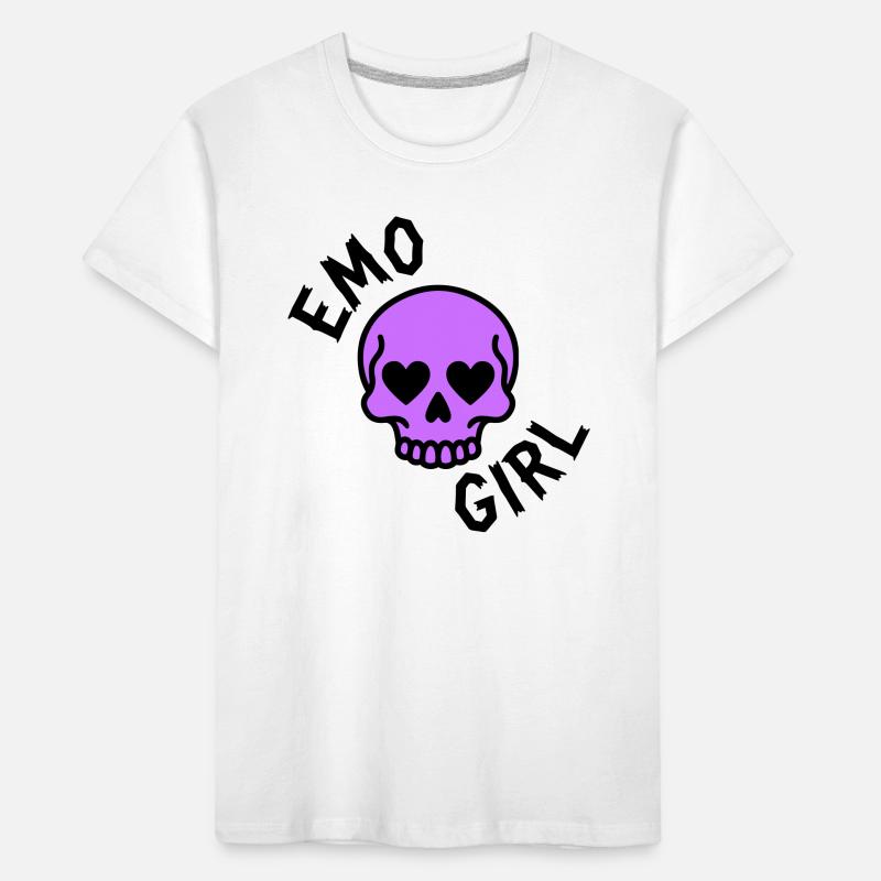 Fille emo T-shirt bio Premium Enfant