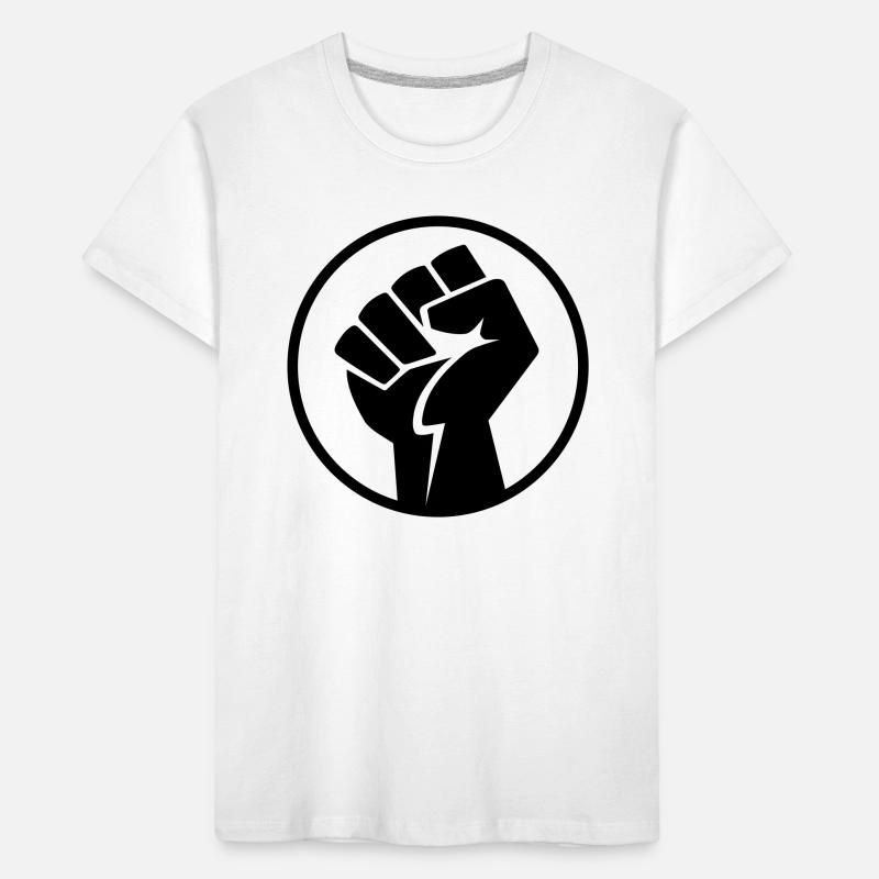 Faust Icon v.2 (Farbe änderbar) Kinder Premium Bio T-Shirt