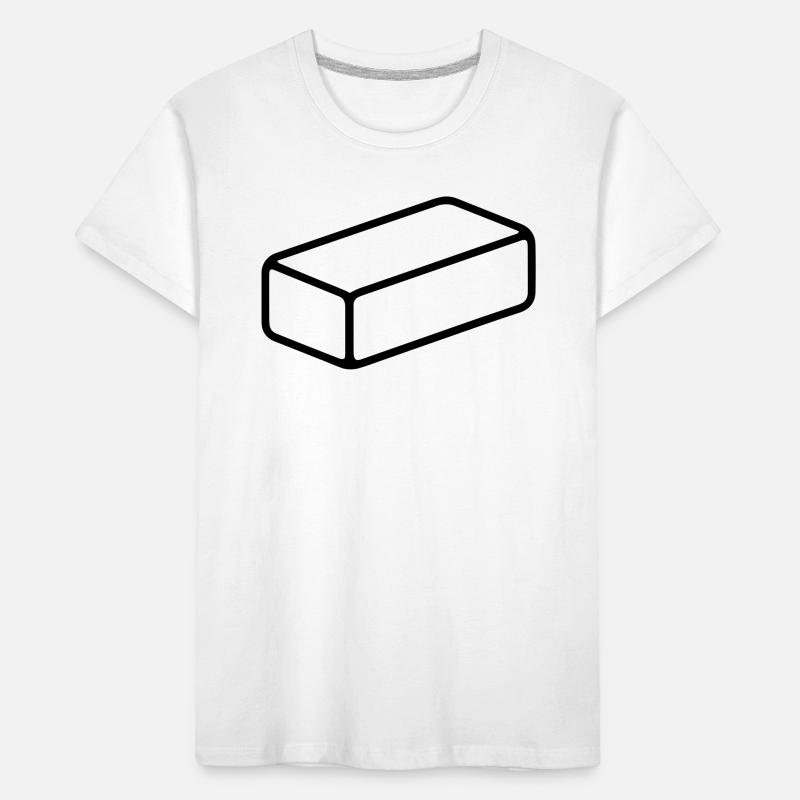 brique T-shirt bio Premium Enfant