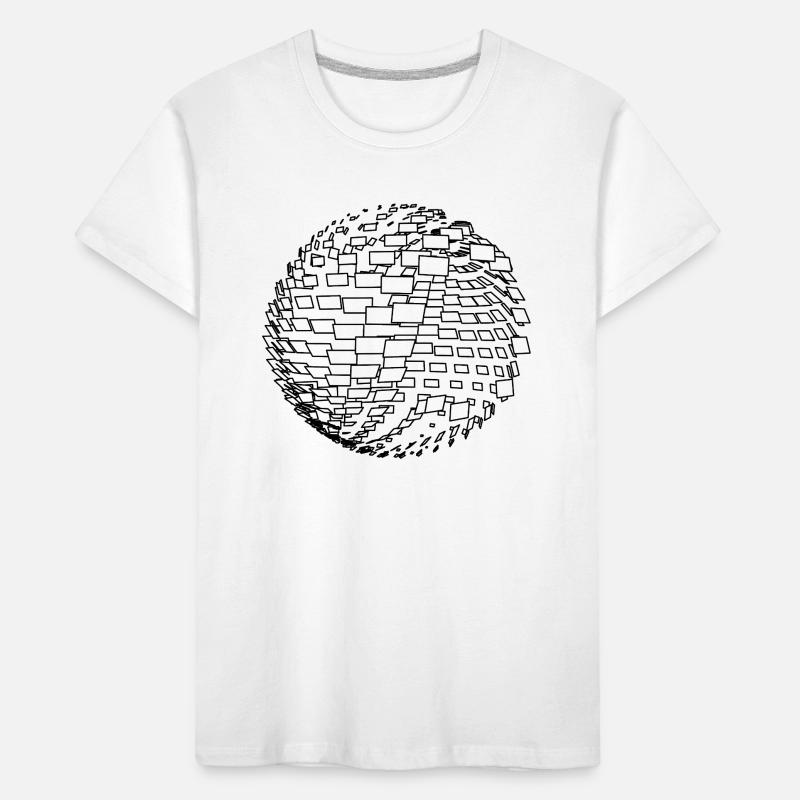 Parametric Sphere Kids' Premium Organic T-Shirt