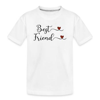 Meilleur ami - T-shirt bio Premium Enfant - blanc - Devant