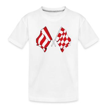 Eindhoven-et-Brabant United - T-shirt bio Premium Enfant - blanc - Devant