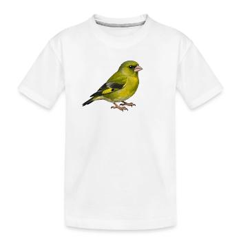 Oiseau Pintard - T-shirt bio Premium Enfant - blanc - Devant