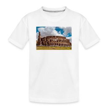 Le Colisée sous le soleil - T-shirt bio Premium Enfant - blanc - Devant
