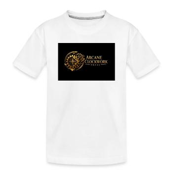 logga_arcclockwork - T-shirt bio Premium Enfant - blanc - Devant