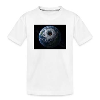 Erdwirbelportal - Kinder Premium Bio T-Shirt - Weiß - Vorne