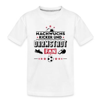 Darmstadt Fußball Nachwuchs Neuzugang Baby Kinder - Kinder Premium Bio T-Shirt - Weiß - Vorne