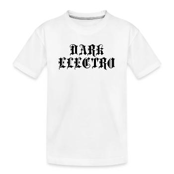 électro sombre - T-shirt bio Premium Enfant - blanc - Devant