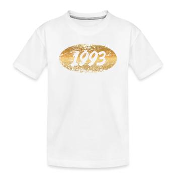 Precious metal 1993 - Kids' Premium Organic T-Shirt - white - Front