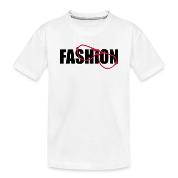 Fashion - T-shirt bio Premium Enfant - blanc - Devant