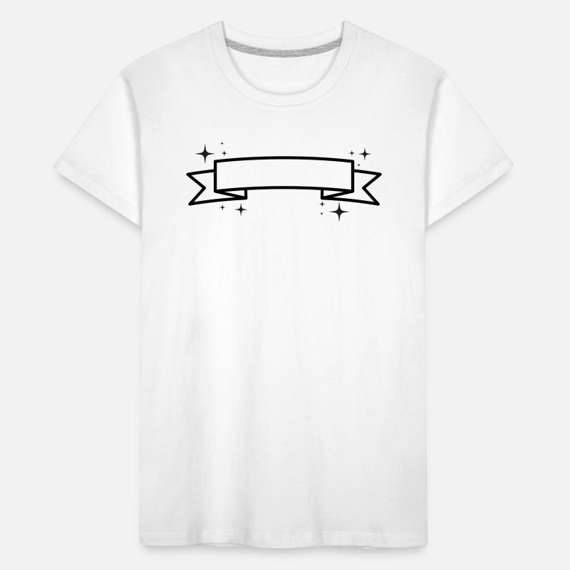 Banner - Insert Text Kids' Premium Organic T-Shirt