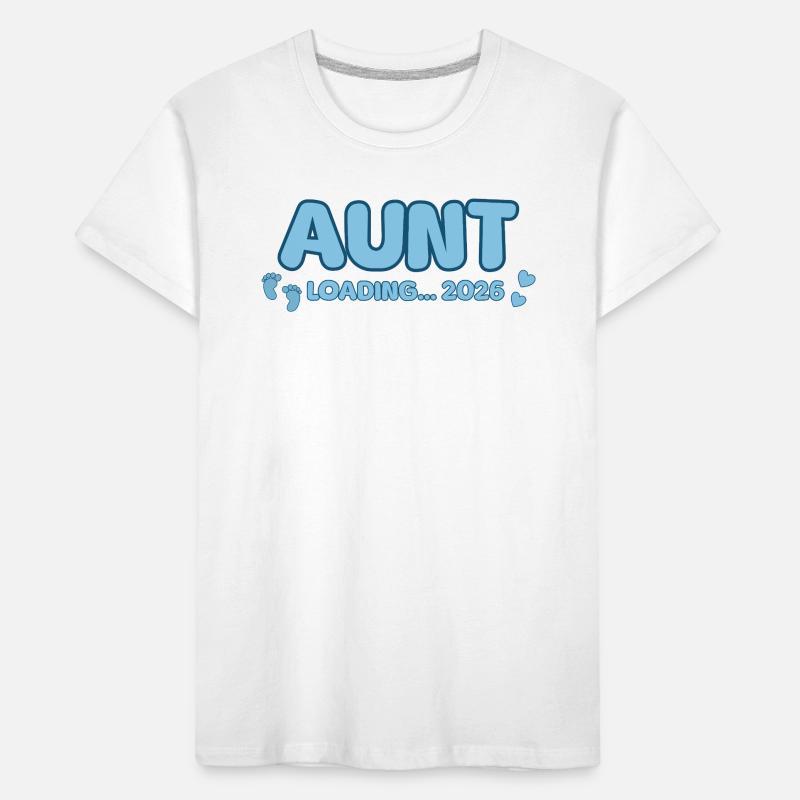 Aunt Loading 2026 Kinder Premium Bio T-Shirt