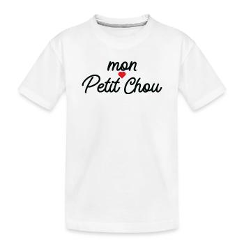 Mein kleines Kohlherz-Skript - Kinder Premium Bio T-Shirt - Weiß - Vorne